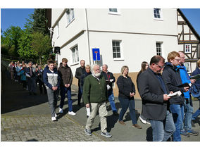 Bittprozession an Christi Himmelfahrt (Foto: Karl-Franz Thiede)